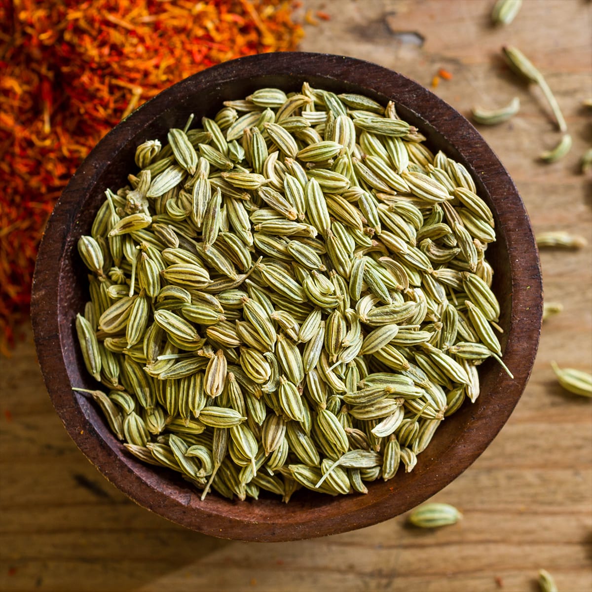 dry fennel